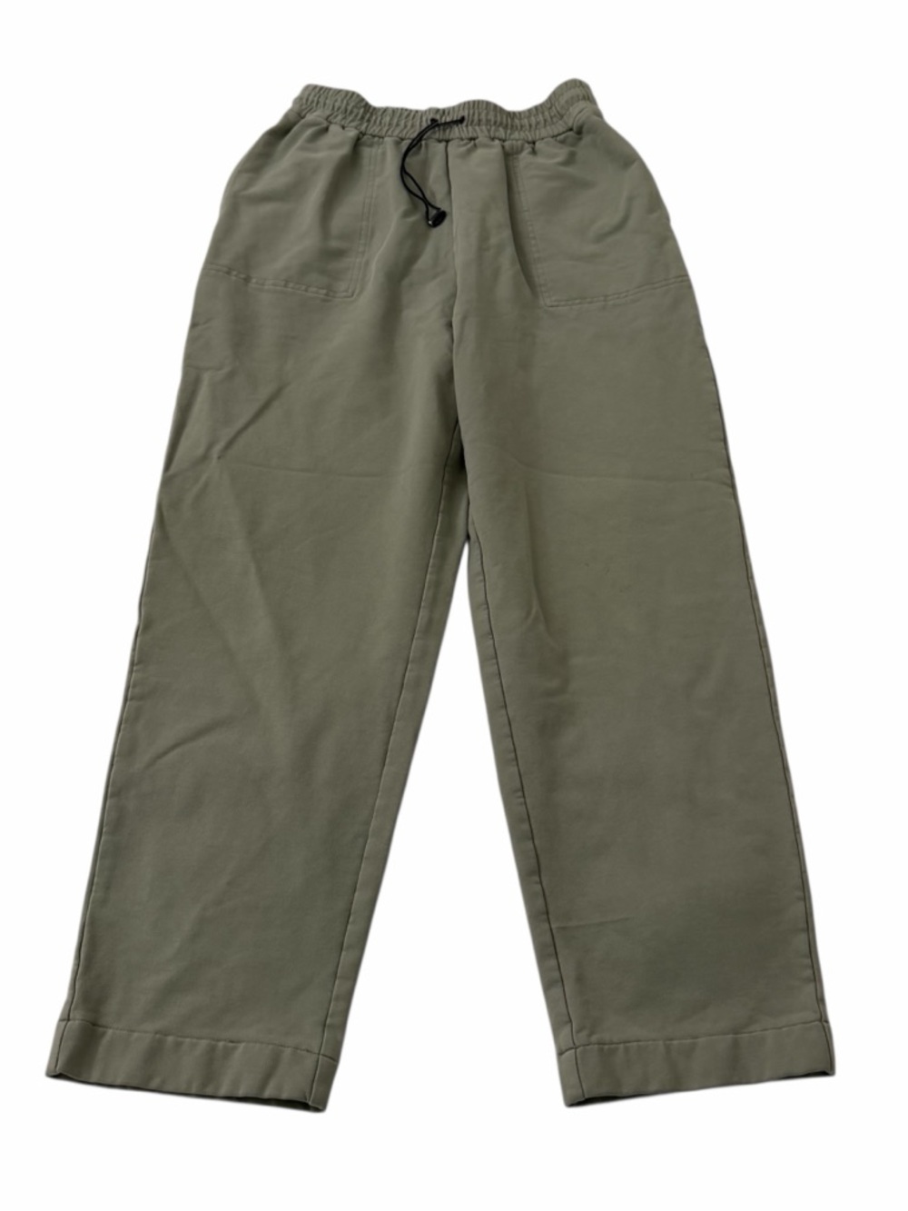 Varley Pants Small Green Relaxed Drawstring Elastic Waist Casual Lounge